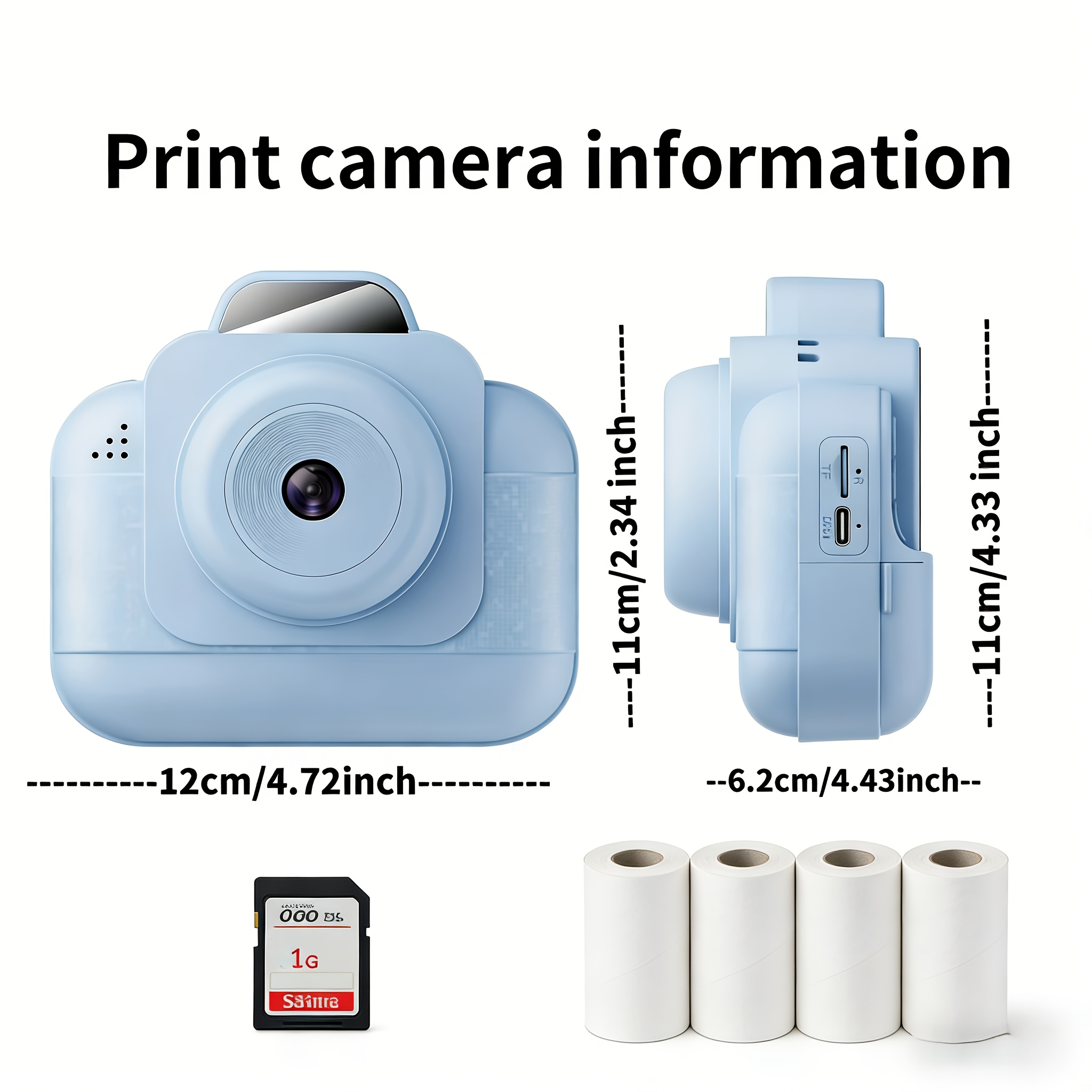Printer foto portabel (biru) d - Printer Paper ulasan dan harga