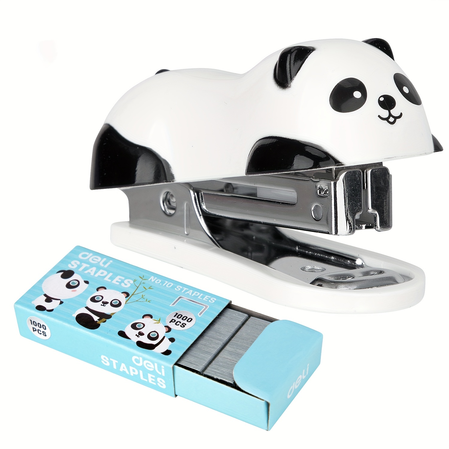 DELI Set Stapler Mini kartun S - Stapler Heavy Duty ulasan dan harga
